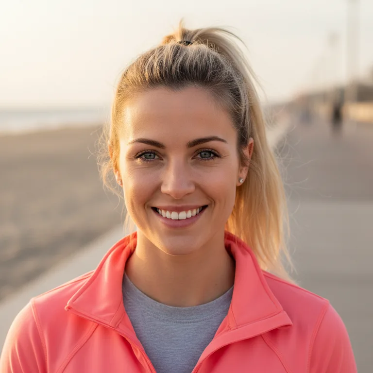 Sophie, an AI character on I Am Mate (AI-generated portrait)